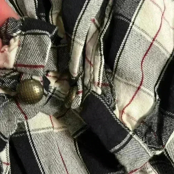 ANTHROPOLOGIE Amber Plaid Tiered Tunic Dress MAEVE Sz S - Picture 7 of 8